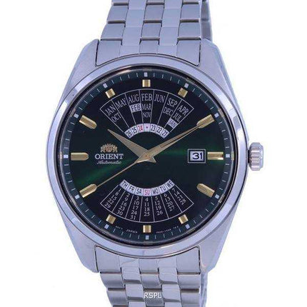 Orologio da uomo Orient Multi Year Calendar analogico in acciaio inossidabile automatico RA-BA0002E10B