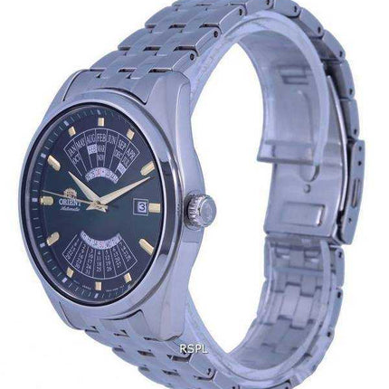 Orologio da uomo Orient Multi Year Calendar analogico in acciaio inossidabile automatico RA-BA0002E10B