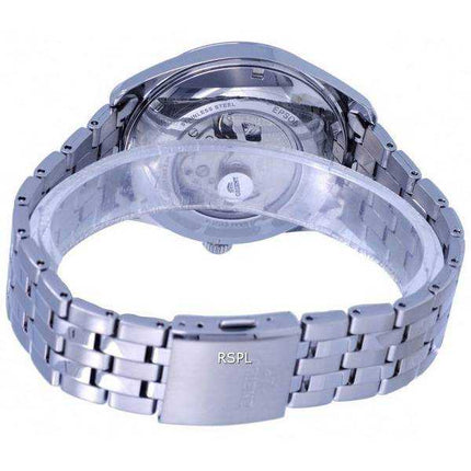 Orient contemporaneo calendario multi anno quadrante bianco orologio da uomo meccanico RA-BA0004S00C
