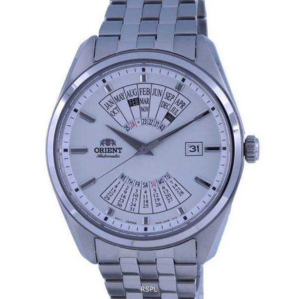 Orologio da uomo Orient Contemporary Multi Year Calendar in acciaio inossidabile automatico RA-BA0004S10B