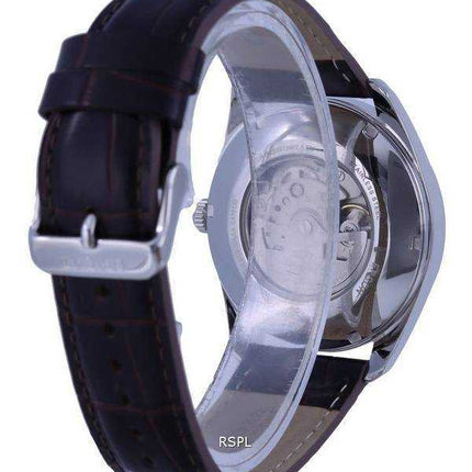 Orologio da uomo Orient Multi Year Calendar quadrante bianco in pelle automatico RA-BA0005S10B RA-BA0005S30B