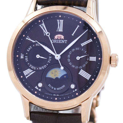 Orient Classic Quartz 'Sun & Moon' Japan Made RA-KA0002Y00C Orologio da donna