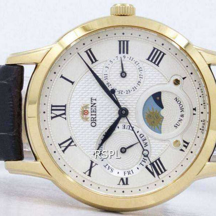 Orient Classic Quartz 'Sun & Moon' Japan Made RA-KA0003S00C Orologio da donna