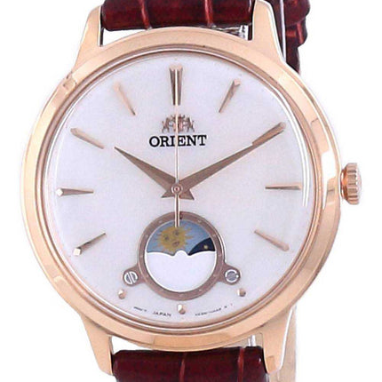 Orologio da donna Orient Sun & Moon in pelle al quarzo RA-KB0002A10B