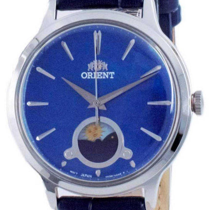 Orologio da donna Orient Classic Sun & Moon con quadrante blu al quarzo RA-KB0004A10B