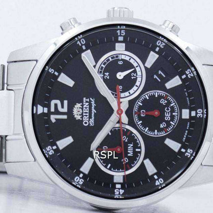 Orologio cronografo sportivo Orient Giappone Orologio RA-KV0001B00C realizzato in Giappone