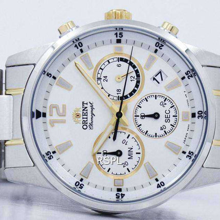 Cronografo Sportivo Orient Quartz Japan Made RA-KV0003S00C Orologio da uomo
