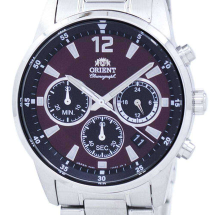 Orologio cronografo sportivo Orient Giappone Orologio RA-KV0004R00C realizzato in Giappone