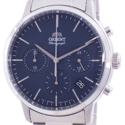 Orologio da uomo Orient Contemporary Chronograph Blue Dial Quartz RA-KV0301L10B