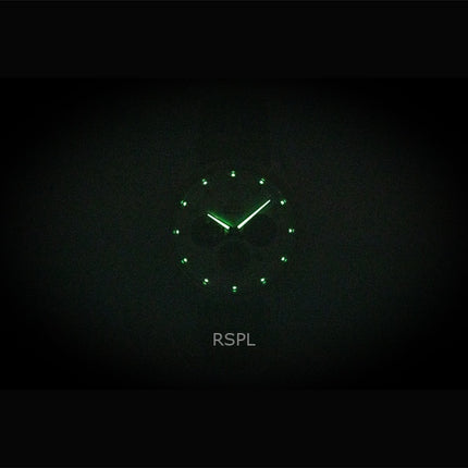 Orologio da uomo Orient Contemporary Chronograph con cinturino in pelle e quadrante bianco al quarzo RA-TX0306S