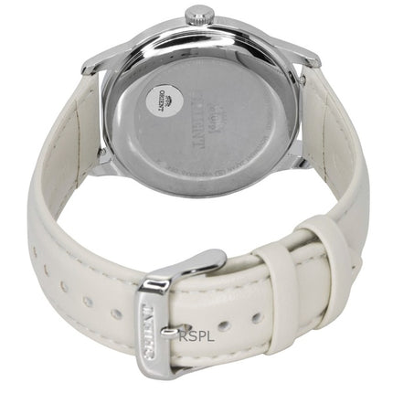 Orologio da uomo Orient Bambino con cinturino in pelle e quadrante verde pallido Solar RA-WK0002E