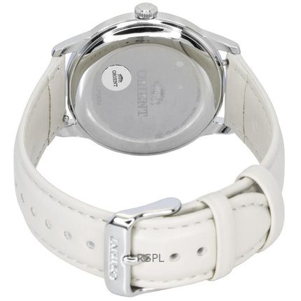 Orologio da uomo Orient Bambino con cinturino in pelle e quadrante rosa Solar RA-WK0005P