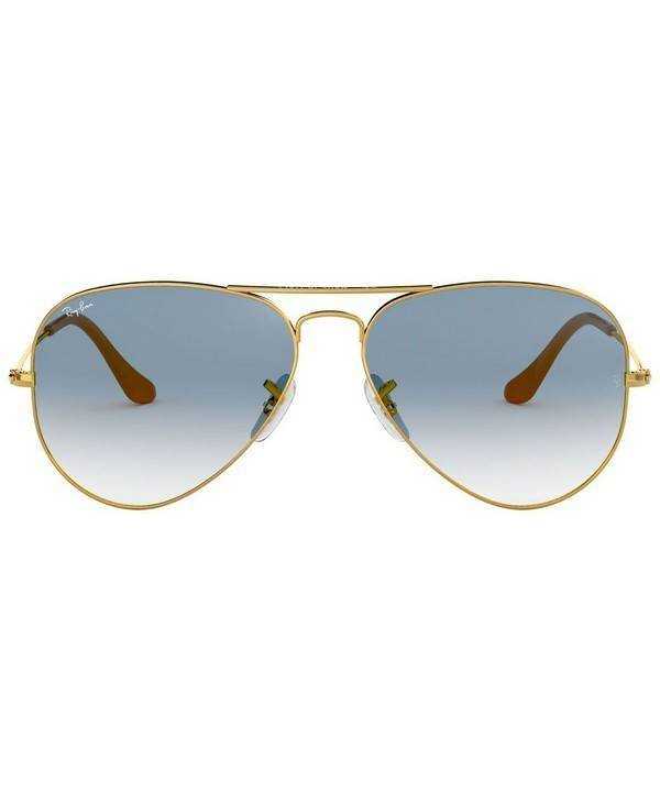 Occhiali da sole Ray-Ban Aviator Gradient Zonnebril RB3025-001-3F-58 da uomo