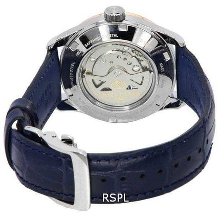 Orologio da uomo Orient Star Contemporary Limited Edition Open Heart quadrante blu automatico RE-AT0015L00B 100M