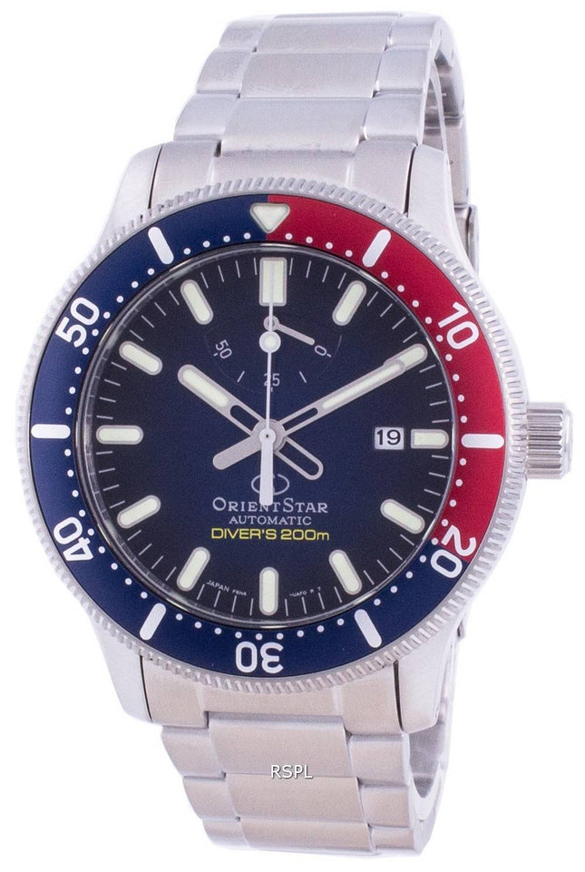 Orient Star Automatic Diver's RE-AU0306L00B Orologio da uomo 200M realizzato in Giappone