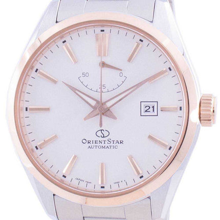 Orient Star Basic Date Japan Made Orologio da uomo automatico con quadrante bianco RE-AU0401S00B