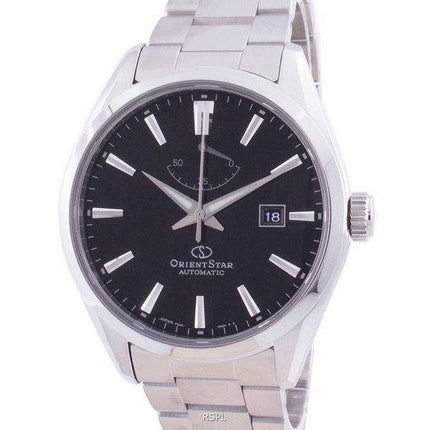 Orient Star Basic Date Japan Made Orologio da uomo automatico con quadrante nero RE-AU0402B00B