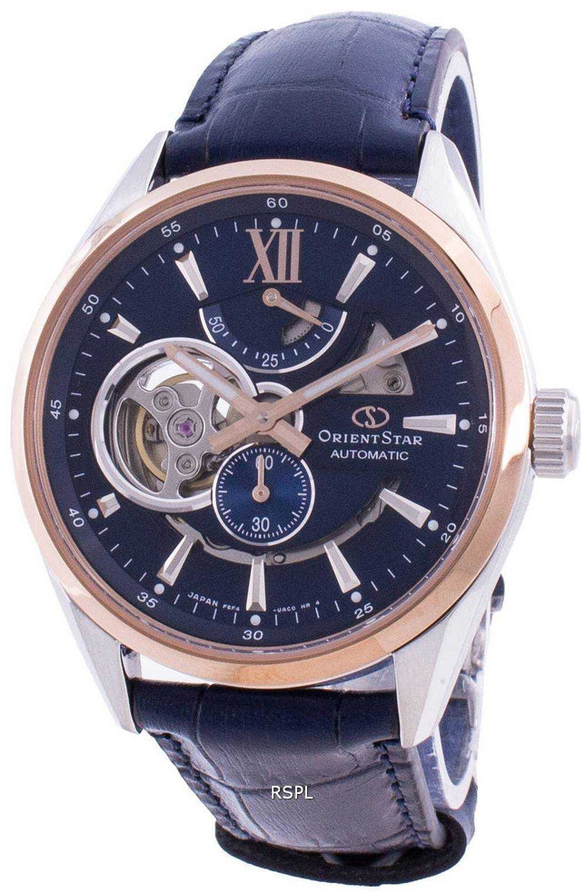 Orologio da uomo automatico Orient Star Limited Edition semi scheletrato RE-AV0111L00B 100M