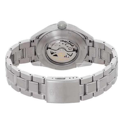 Orologio da uomo Orient Star Contemporary in acciaio inossidabile con quadrante argentato e scheletro automatico RE-AV0125S00B 1