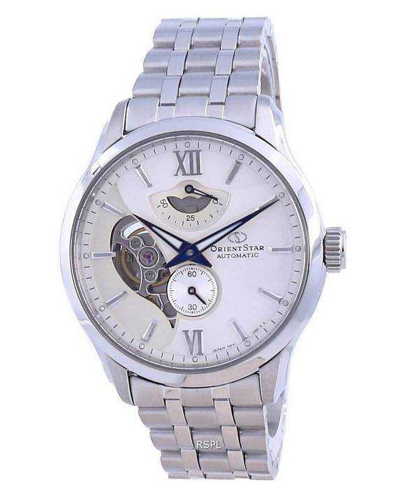 Orologio da uomo automatico a cuore aperto Orient Star Contemporary in edizione limitata 70° anniversario RE-AV0B01S00B 100M