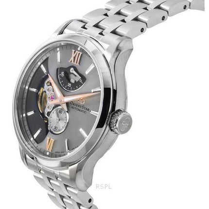 Orologio da uomo Orient Star Contemporary Limited Edition Open Heart quadrante grigio automatico RE-AV0B09N 100M