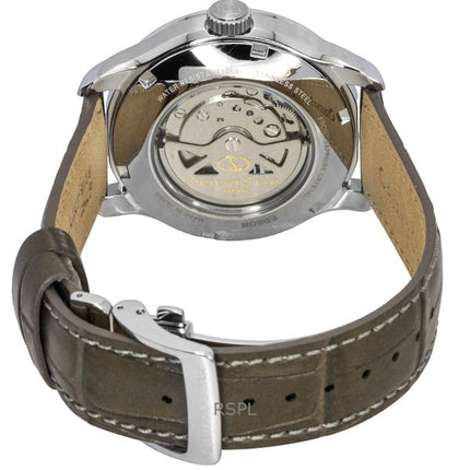 Orologio da uomo Orient Star Contemporary con cinturino in pelle e quadrante champagne, automatico, RE-AV0B10G, 100 m
