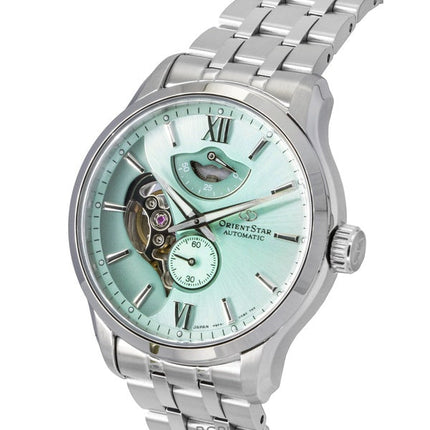 Orologio da uomo Orient Star Contemporary Limited Edition Open Heart Mint Green Automatic RE-AV0B11E 100M