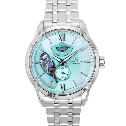 Orologio da uomo Orient Star Contemporary Limited Edition Open Heart Mint Green Automatic RE-AV0B11E 100M