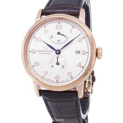 Orient Star Power Reserve Orologio da uomo automatico realizzato in Giappone RE-AW0003S00B