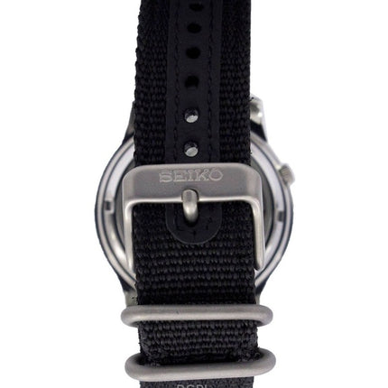 Orologio da uomo Seiko 5 Military con quadrante nero automatico SNK809K2, ricondizionato