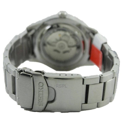Orologio da uomo Seiko 5 Sports ricondizionato con quadrante nero automatico SNZG13J1