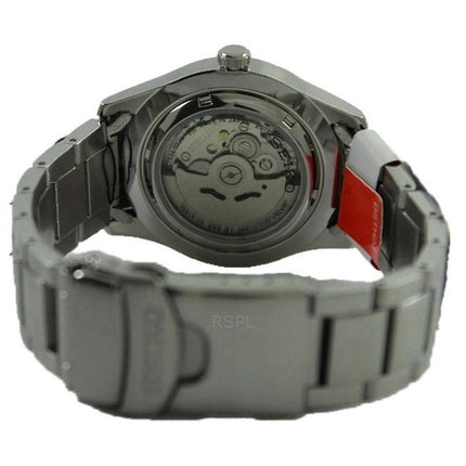 Orologio da uomo Seiko 5 Sports ricondizionato con quadrante nero automatico SNZG13J1
