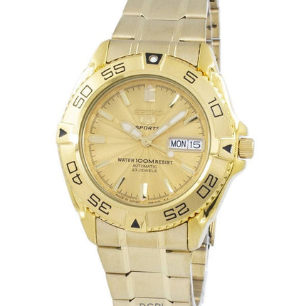 Orologio da uomo Seiko 5 Sports automatico ricondizionato, prodotto in Giappone, SNZB26J1