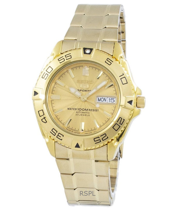 Orologio da uomo Seiko 5 Sports automatico ricondizionato, prodotto in Giappone, SNZB26J1