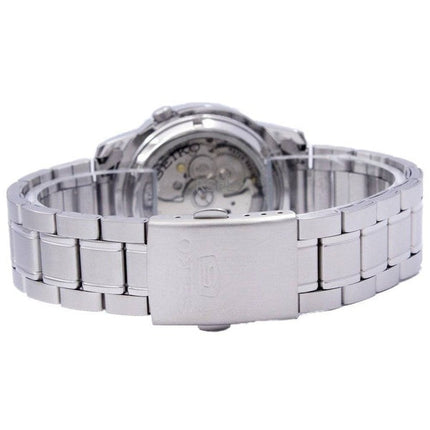 Orologio da uomo Seiko 5 ricondizionato con quadrante bianco automatico a 21 rubini SNKE49K1