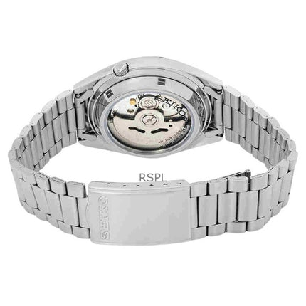 Orologio da uomo Seiko 5 automatico con quadrante bianco ricondizionato SNXF05K1