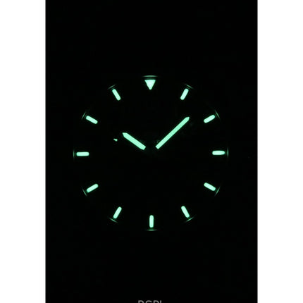 Orologio da uomo Seiko 5 Sports ricondizionato con quadrante nero automatico SNZG15K1