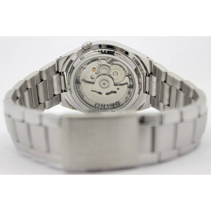 Orologio da uomo Seiko 5 ricondizionato con quadrante nero automatico SNK623K1