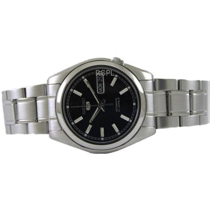 Orologio da uomo Seiko 5 SNKL55K1 con quadrante nero, automatico, 21 rubini, ricondizionato