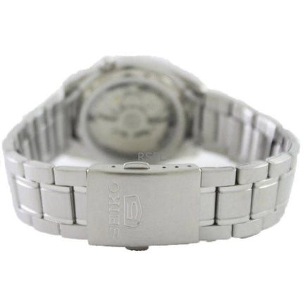 Orologio da uomo Seiko 5 SNKL55K1 con quadrante nero, automatico, 21 rubini, ricondizionato