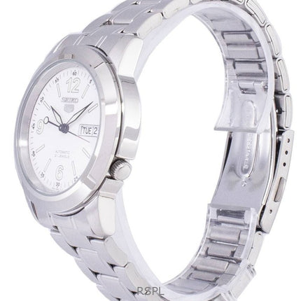 Orologio da uomo Seiko 5 Sports automatico con quadrante bianco ricondizionato SNKE57K1