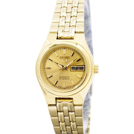 Orologio da donna Seiko 5 automatico 21 rubini SYMA04K1 ricondizionato