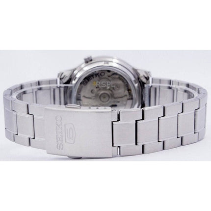 Orologio da uomo Seiko ricondizionato con quadrante nero automatico SNK795K1