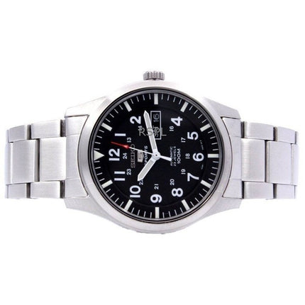 Orologio da uomo Seiko 5 Sports ricondizionato con quadrante nero automatico SNZG13K1