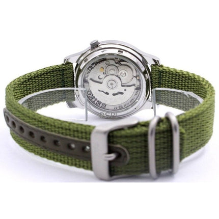 Orologio da uomo Seiko 5 Military con cinturino in nylon automatico SNK805K2, ricondizionato