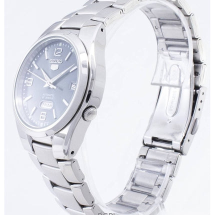 Orologio da uomo Seiko 5 ricondizionato con quadrante grigio automatico a 21 rubini SNK621K1