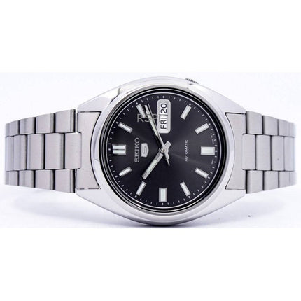 Orologio da uomo Seiko 5 SNXS79K1 automatico con quadrante nero ricondizionato