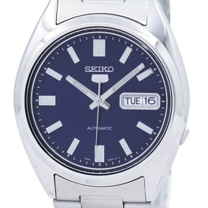 Orologio da uomo Seiko 5 con quadrante blu automatico SNXS77K1 ricondizionato