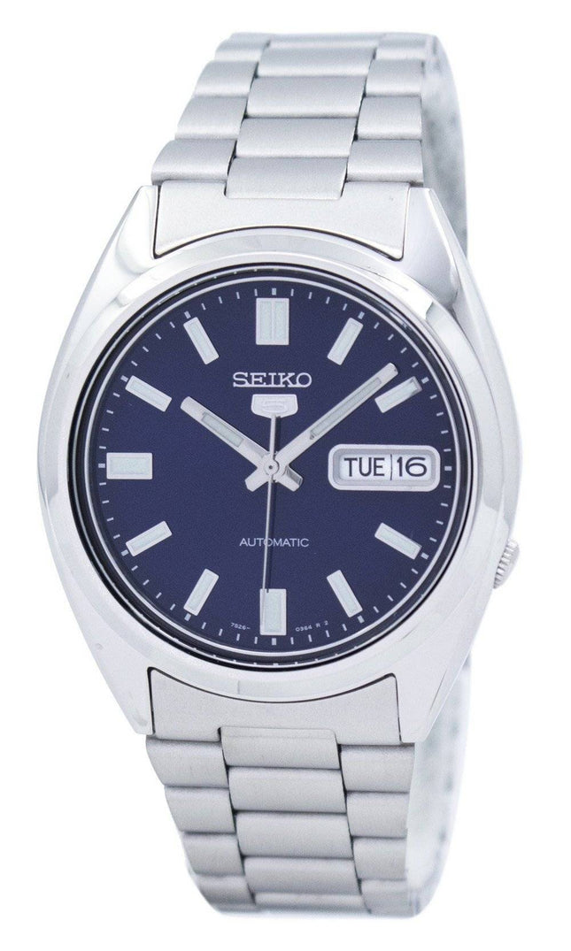 Orologio da uomo Seiko 5 con quadrante blu automatico SNXS77K1 ricondizionato
