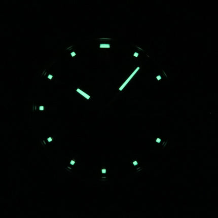 Orologio da uomo Seiko 5 ricondizionato con quadrante nero automatico 21 gioielli SNK361K1